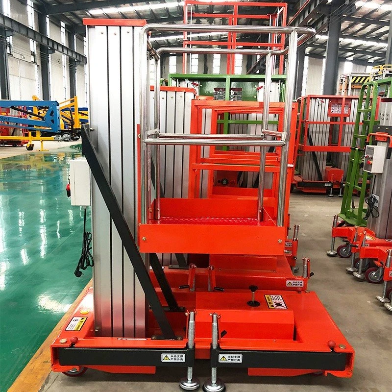 Compact Single Mast Aluminum Alloy Lift factory